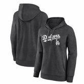 Los Angeles Dodgers Women's Team Lockup Hoodie - MLB
