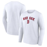 Boston Red Sox Team Lockup Long Sleeve T-Shirt - MLB