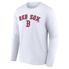 Boston Red Sox Team Lockup Long Sleeve T-Shirt - MLB