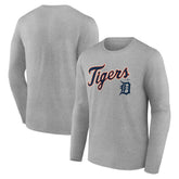 Detroit Tigers Team Lockup Long Sleeve T-Shirt - MLB