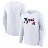 Detroit Tigers Team Lockup Long Sleeve T-Shirt - MLB