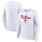 Philadelphia Phillies Team Lockup Long Sleeve T-Shirt - MLB