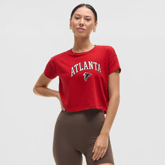 Atlanta Falcons lululemon Women's Cates T-Shirt College Crimson | NFL