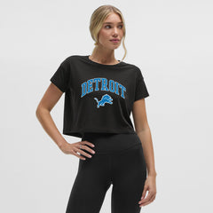 Detroit Lions lululemon Women's Cates T-Shirt Black | NFL
