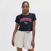 Tennessee Titans lululemon Women's Cates T-Shirt Navy | NFL