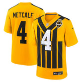 DK Metcalf Pittsburgh Steelers Alternate 1933 Throwback Game Jersey Gold | Nike for Sale