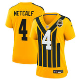 DK Metcalf Pittsburgh Steelers Women's Alternate 1933 Throwback Game Jersey Gold | Nike for Sale