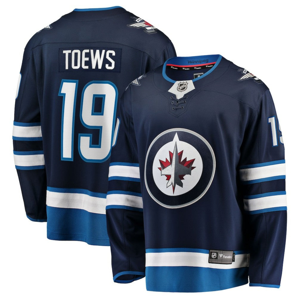 Jonathan Toews Winnipeg Jets Fanatics Home Breakaway Jersey - Navy - NHL