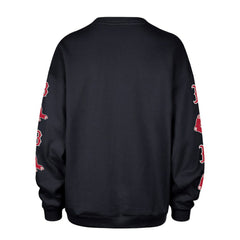 Boston Red Sox '47 Women's Trendy Team Go Big Oversized Sweatshirt - MLB