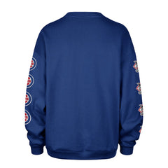Chicago Cubs '47 Women's Trendy Team Go Big Oversized Sweatshirt - MLB
