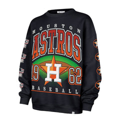 Houston Astros '47 Women's Trendy Team Go Big Oversized Sweatshirt - MLB