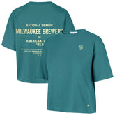 Milwaukee Brewers '47 Women's Contemporary Basics Leon City T-Shirt - MLB