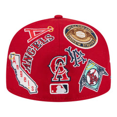 Los Angeles Angels New Era All Over 59FIFTY Fitted Hat - MLB