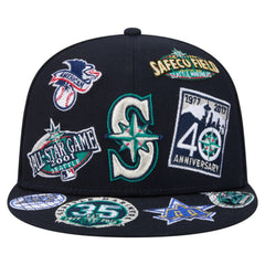Seattle Mariners New Era All Over 59FIFTY Fitted Hat - MLB