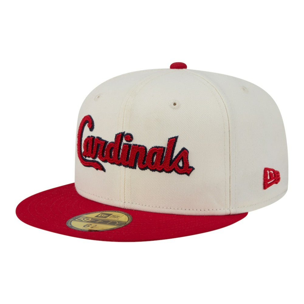 St. Louis Cardinals New Era Two-Tone Stitch 59FIFTY Fitted Hat - MLB