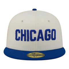 Chicago Cubs New Era Two-Tone Stitch 59FIFTY Fitted Hat - MLB