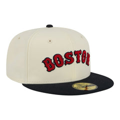 Boston Red Sox New Era Two-Tone Stitch 59FIFTY Fitted Hat - MLB