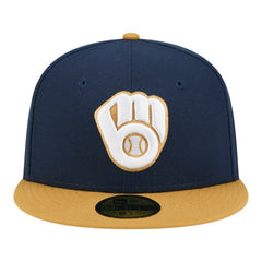 Milwaukee Brewers New Era Two-Tone Color Pack 59FIFTY Fitted Hat - MLB