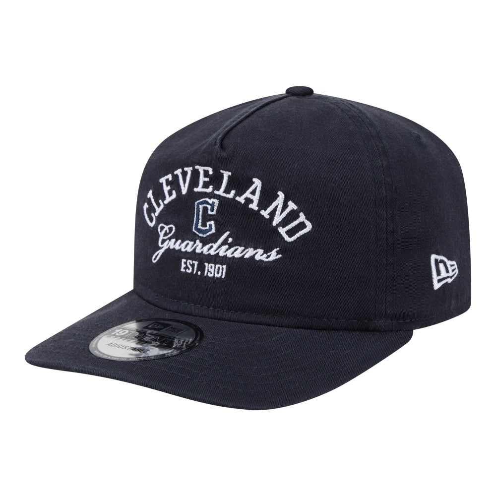 Cleveland Guardians New Era Stacked 19TWENTY Adjustable Hat - MLB