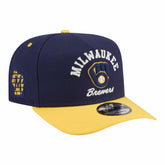 Milwaukee Brewers New Era Arched A-Frame 9FIFTY Adjustable Hat - MLB