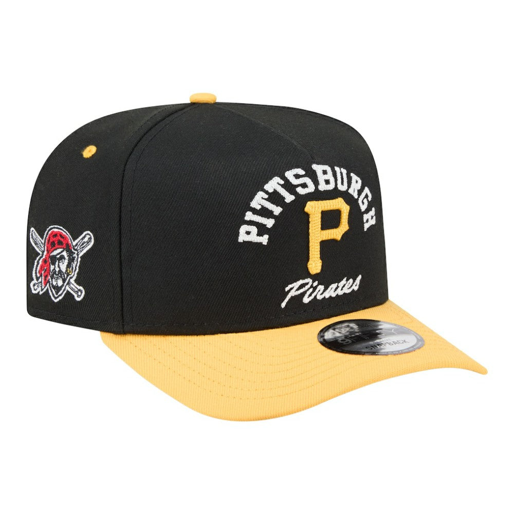Pittsburgh Pirates New Era Arched A-Frame 9FIFTY Adjustable Hat - MLB