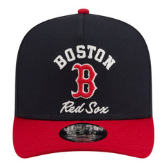 Boston Red Sox New Era Arched A-Frame 9FIFTY Adjustable Hat - MLB