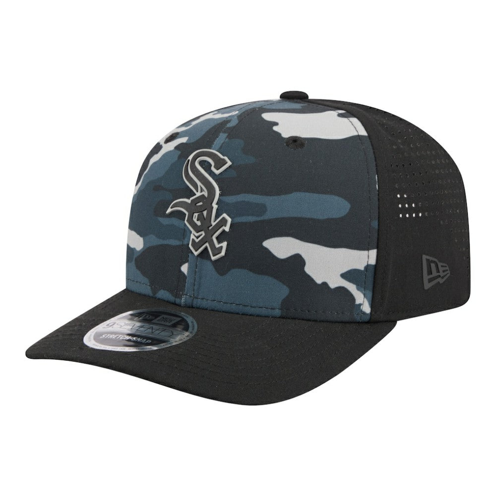 Chicago White Sox New Era Tonal Camo 9SEVENTY Stretch-Snap Hat - MLB