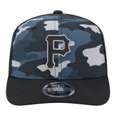 Pittsburgh Pirates New Era Tonal Camo 9SEVENTY Stretch-Snap Hat - MLB