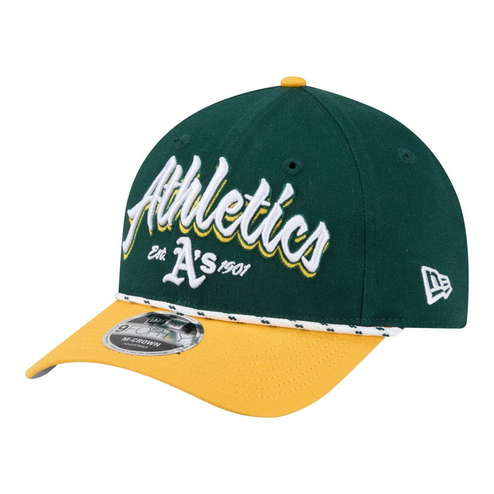 Athletics New Era Team Loyal 9FORTY M-Crown Adjustable Hat - MLB
