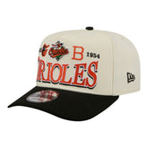 Baltimore Orioles New Era Throwback Tri-Hit A-Frame 9FIFTY Adjustable Hat - MLB