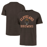 Cleveland Browns '47 Dawg Pound XL All Day Franklin T-Shirt Brown | 47 brand