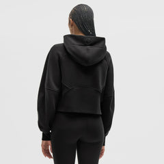 New Orleans Saints lululemon Women's Scuba Oversized Half-Zip Hoodie Black | NFL
