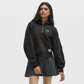New York Jets lululemon Women's Scuba Oversized Half-Zip Hoodie Black | NFL