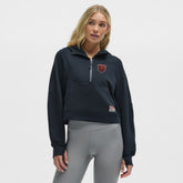 Chicago Bears lululemon Women's Scuba Oversized Half-Zip Hoodie True Navy | NFL