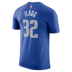 Cooper Flagg Dallas Mavericks 2025 NBA Draft Icon Name & Number T-Shirt Blue - NBA