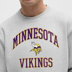 Minnesota Vikings lululemon Steady State Sweatshirt Heathered Silver Drop | NFL