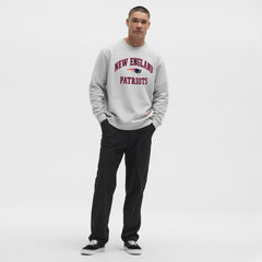 New England Patriots lululemon Steady State Sweatshirt Heathered Silver Drop | NFL