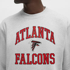 Atlanta Falcons lululemon Steady State Sweatshirt Heathered Silver Drop | NFL