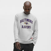 Baltimore Ravens lululemon Steady State Sweatshirt Heathered Silver Drop | NFL