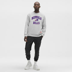 Buffalo Bills lululemon Steady State Sweatshirt Heathered Silver Drop | NFL