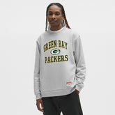 Green Bay Packers lululemon Steady State Sweatshirt Heathered Silver Drop | NFL