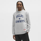 Dallas Cowboys lululemon Steady State Sweatshirt Heathered Silver Drop | NFL