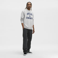 Dallas Cowboys lululemon Steady State Sweatshirt Heathered Silver Drop | NFL