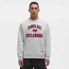 Tampa Bay Buccaneers lululemon Steady State Sweatshirt Heathered Silver Drop | NFL