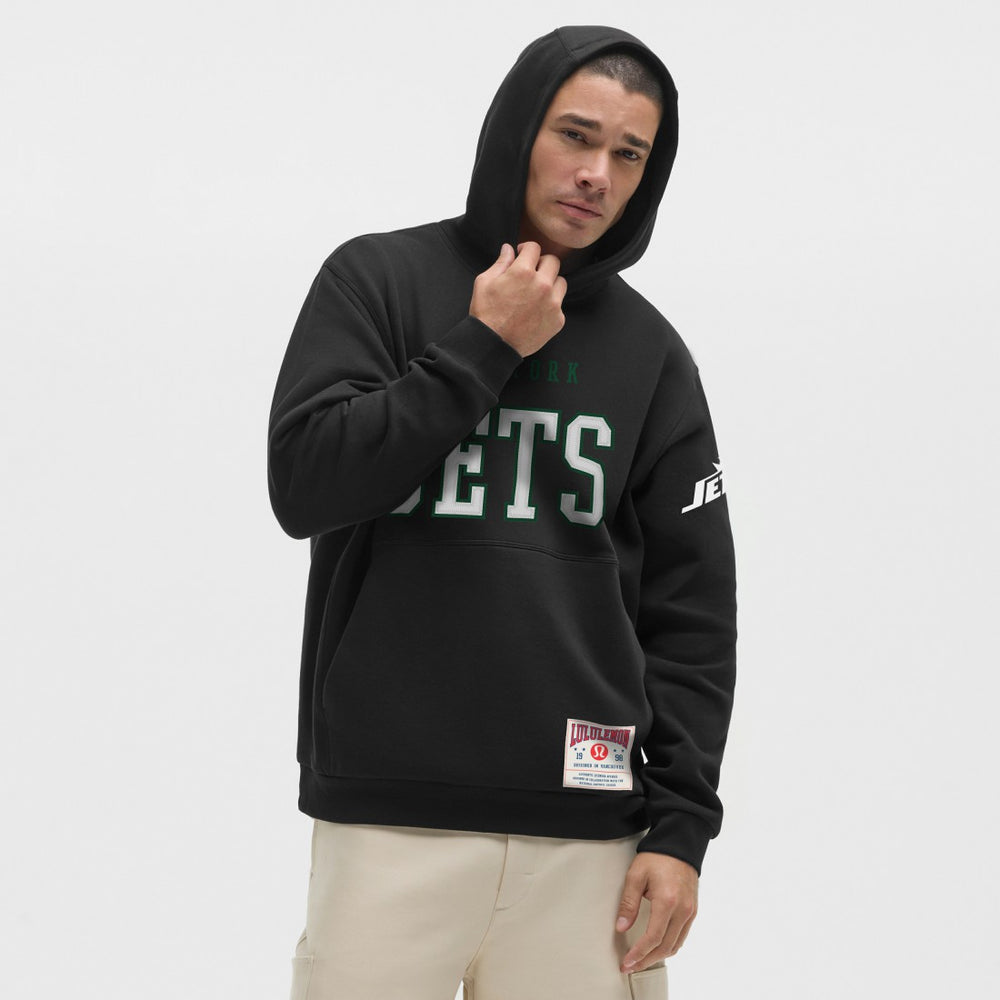 New York Jets lululemon Steady State Pullover Hoodie Black | NFL