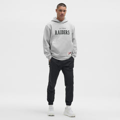 Las Vegas Raiders lululemon Steady State Pullover Hoodie Heathered Silver Drop | NFL