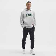 Los Angeles Rams lululemon Steady State Pullover Hoodie Heathered Silver Drop | NFL