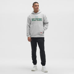 Miami Dolphins lululemon Steady State Pullover Hoodie Heathered Silver Drop | NFL