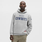 Dallas Cowboys lululemon Steady State Pullover Hoodie Heathered Silver Drop | NFL