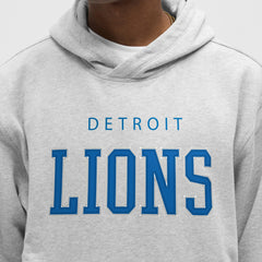 Detroit Lions lululemon Steady State Pullover Hoodie Heathered Silver Drop | NFL